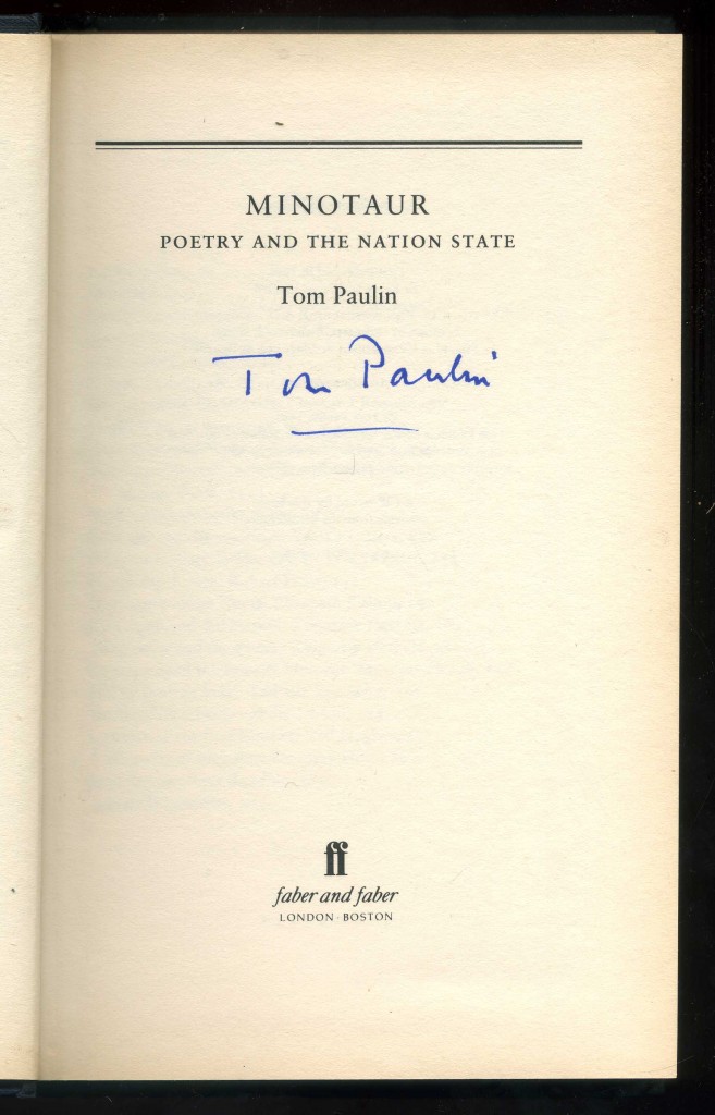 Tom paulin essays 02 picture