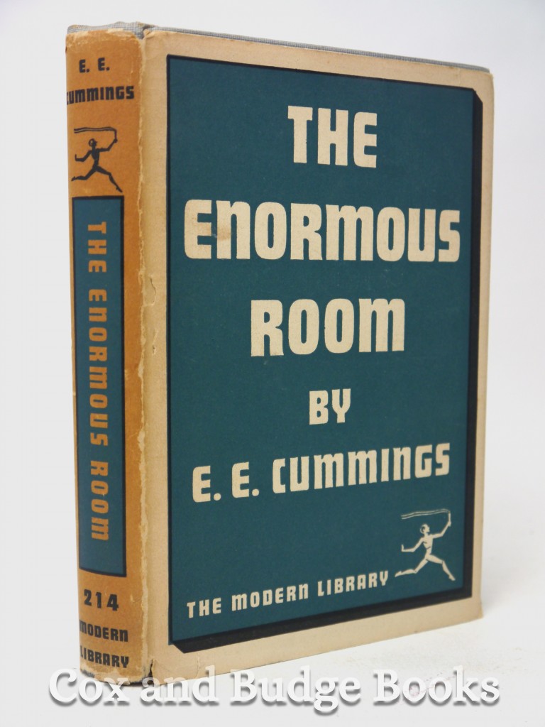 The Enormous Room By E E Cummings Cox Budge Booksellers