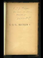 G.Q.G. Secteur 1 (Signed copy)