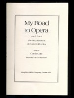 My Road to Opera (Signed copy)