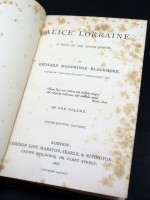 Alice Lorraine, A Tale of the South Downs