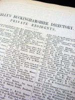 Kelly's Directory of Buckinghamshire for 1907