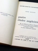 Ten titles by Andre Maurois