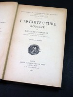 L'Architecture Romane (Signed copy)