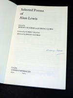Selected Poems of Alun Lewis (Signed copy)
