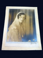 Madame Yevonde signed society portrait photograph
