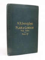 W. H. Smith's & Son's Plan of London with Index, c1875