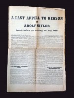 A Last Appeal to Reason