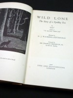 Wild Lone, The Story of a Pytchley Fox