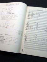Original handwritten musical composition