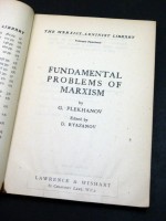 Fundamental Problems of Marxism