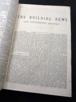 The Building News and Engineering Journal, Volume 47, July to December 1884