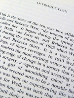H G Wells & Rebecca West (Signed copy)