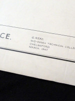 Original Architectural Drawing for an Architect's House & Office in South Devon