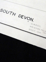 Original Architectural Drawing for an Architect's House & Office in South Devon