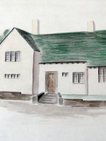 Original Architectural Drawing for an Architect's House & Office in South Devon