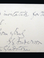 Elizabeth Garrett Anderson (Signed postcard)