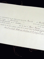 Original 1877 Rate Book for Bishop's Hull, Somerset