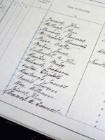 Original 1877 Rate Book for Bishop's Hull, Somerset