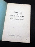 Poems of Love and War