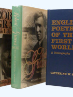 Great War poets: six books of criticism, biography etc