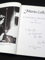 Maria Callas, A Record Obsession (Signed copy)