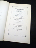 The Annotated Snark (with signed card)