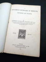 A Household Dictionary of Medicine, Preventative and Curative