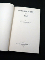 Autobiography of a Cad