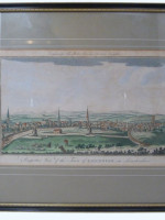 Perspective View of the Town of Leicester, in Leicestershire