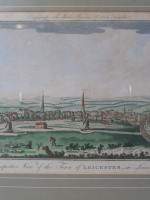 Perspective View of the Town of Leicester, in Leicestershire