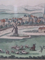 Perspective View of the Town of Leicester, in Leicestershire
