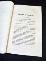 The Code Napoleon; or, The French Civil Code