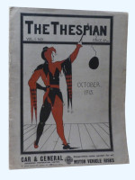 The Thespian, October 1913, Vol 1, No 1. 