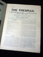 The Thespian, October 1913, Vol 1, No 1. 