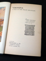 Vronina, A Tale of the Welsh Mountains