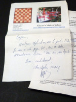 Alice et le Maitre d'Echecs [Alice and the Chess Master] (Signed copy)