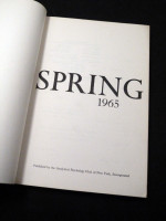 Spring 1965, Contributions to Jungian Thought