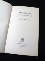 Deep Country, Five Years in the Welsh Hills (Signed copy)