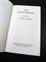 The Pantechnicon (Signed first edition)