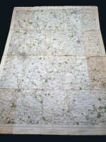 W & A K Johnson Reliable Motor Map of England and Wales