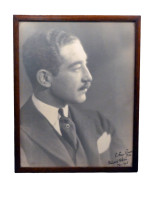 Michael Arlen, novelist, hand-signed photograph