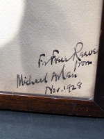 Michael Arlen, novelist, hand-signed photograph