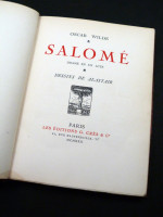 Salome, Drame en un Acte