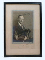 Denis Mackail & Topsy, hand-signed photograph 1929