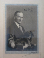 Denis Mackail & Topsy, hand-signed photograph 1929