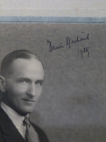 Denis Mackail & Topsy, hand-signed photograph 1929