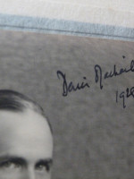 Denis Mackail & Topsy, hand-signed photograph 1929