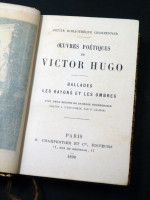 Ballades, Les Rayons et les Ombres