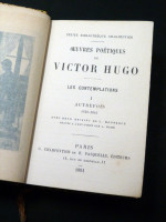 Les Comtemplations (Complete in two volumes)